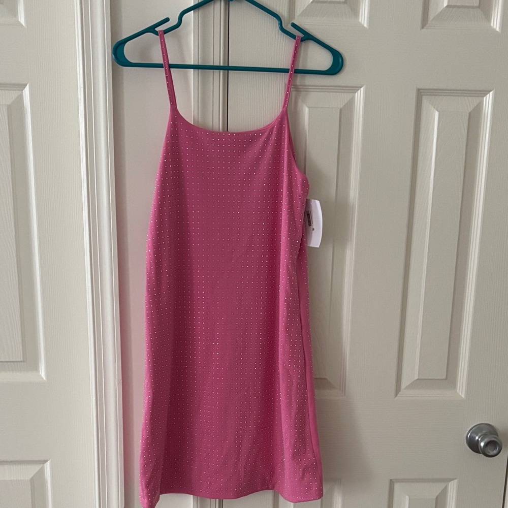 Pink Sleeveless Dress